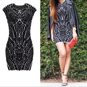 RVN Alligator 3D print dress